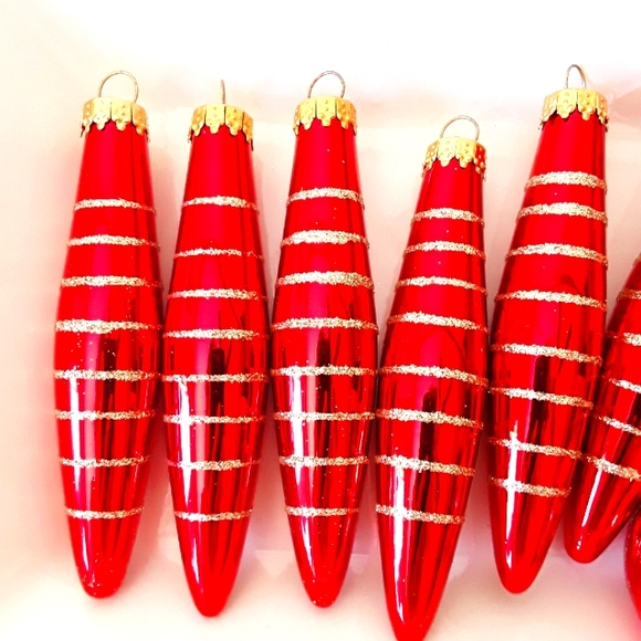 CHRISTMAS GLASS ORNAMENTS - Picture 3 of 4